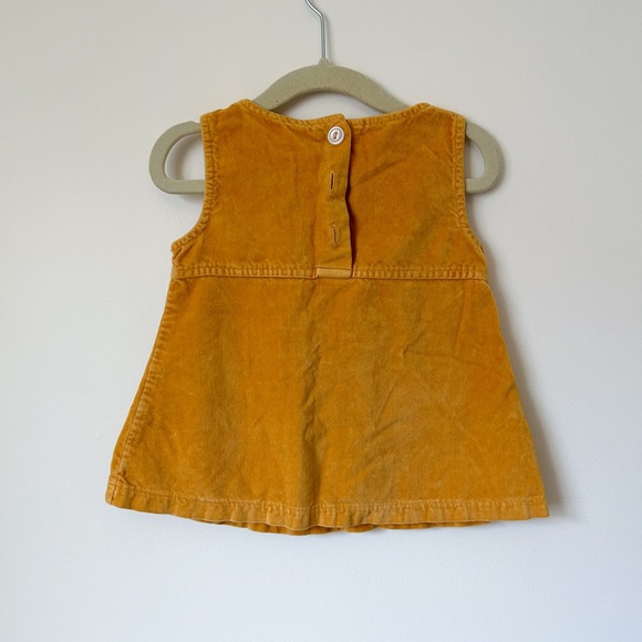 Vintage Munki Munki Velvety Mustard Top Size 12M - Picture 2 of 3